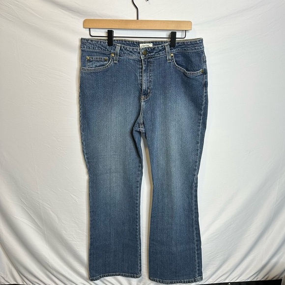 St. John's Bay stretchboot jeans size 14S - Picture 3 of 5